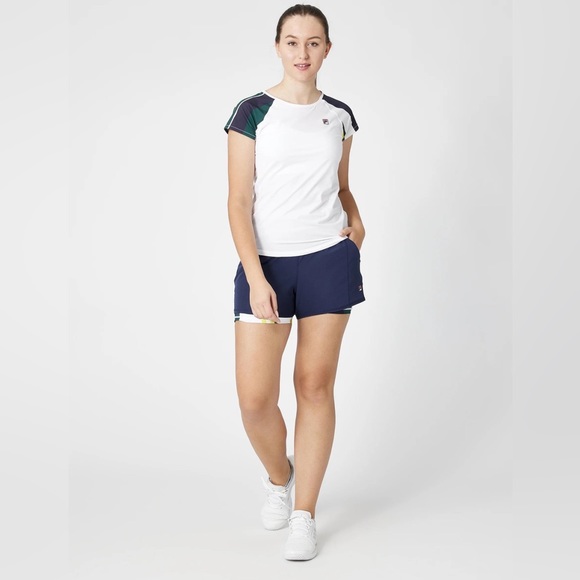 FILA Women's Heritage Short Sleeve Top - Picture 4 of 6